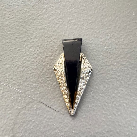 Lot of antique and vintage beautiful black onyx jewelery - Picture 14 of 16